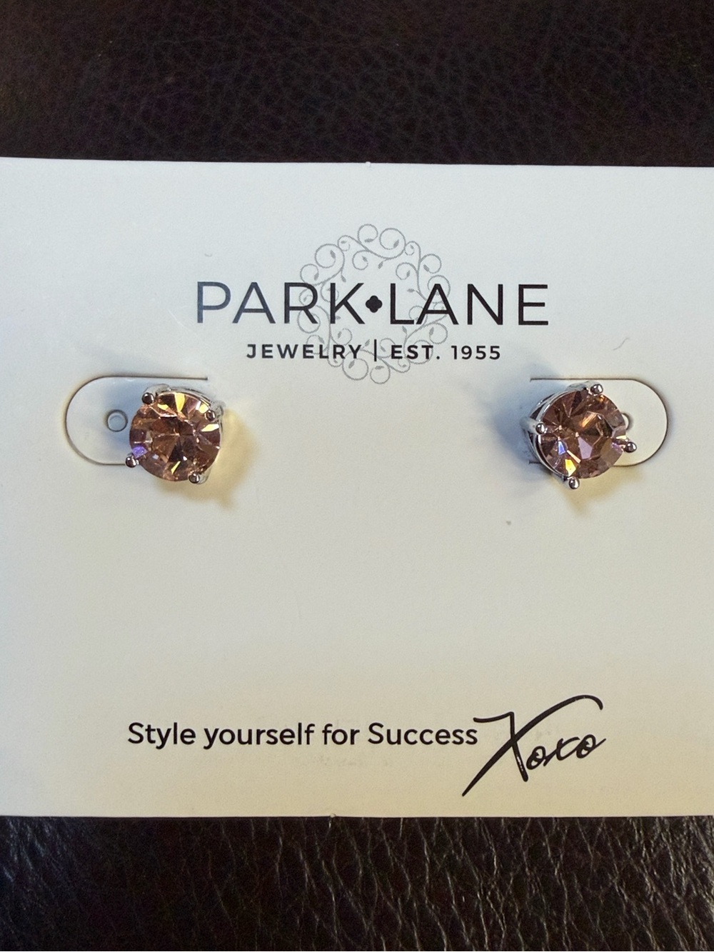 Rare!! Vintage Rose Impression Studs by Park Lane!